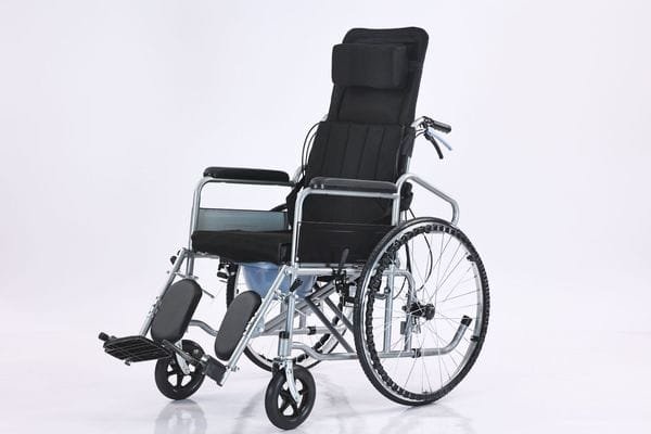 Sleeping Wheelchair with Reclining Backrest | China